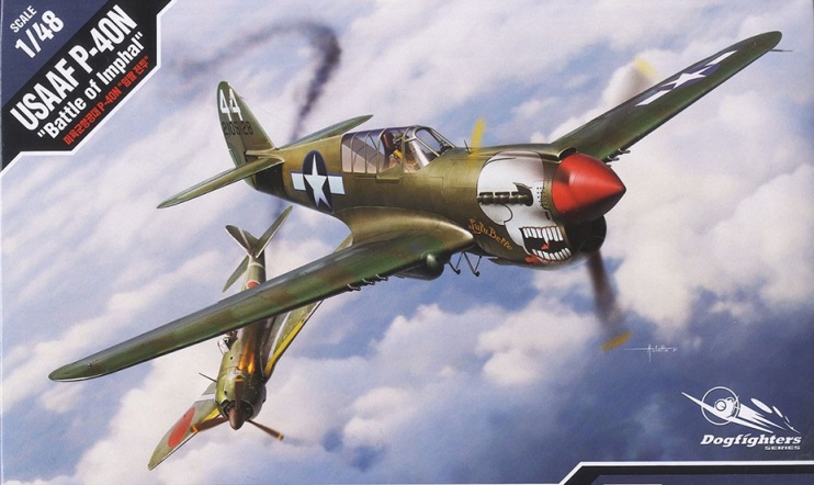 12341 Academy Самолет P-40N "Battle of Imphal" 1/48