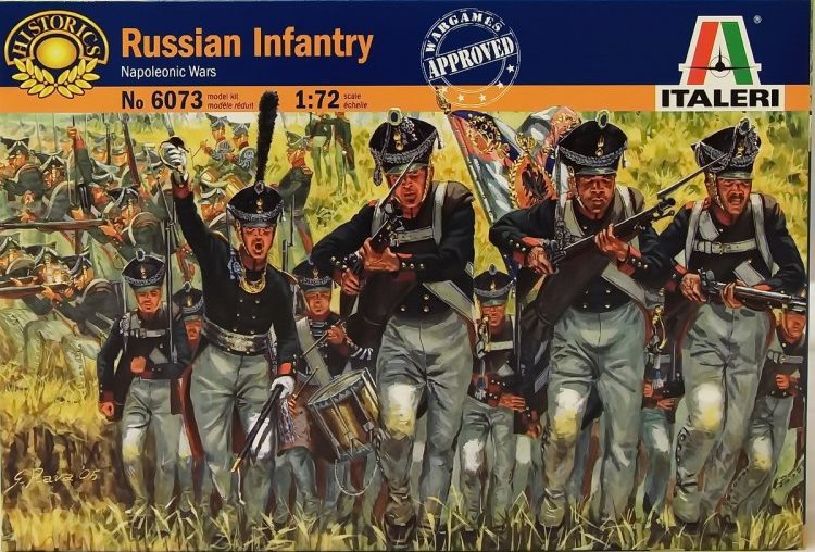 6073 Italeri Русская пехота ( Война 1812 года) 1/72