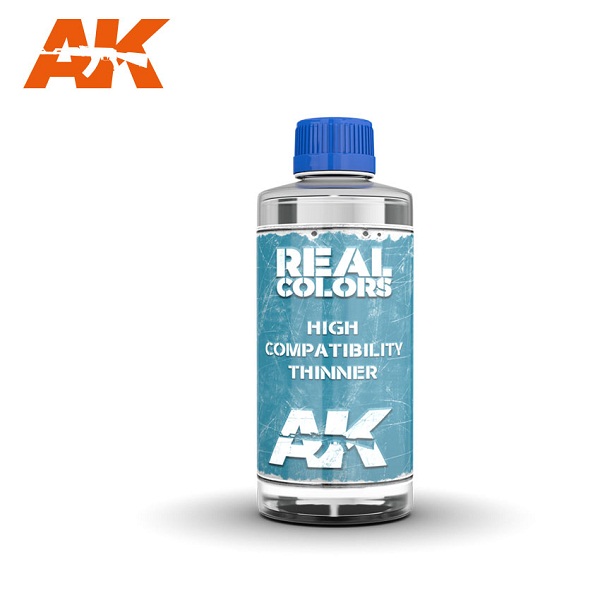 RC701 Ak Interactive Растворитель красок Real Colors, High Compatibility Thinner 200мл