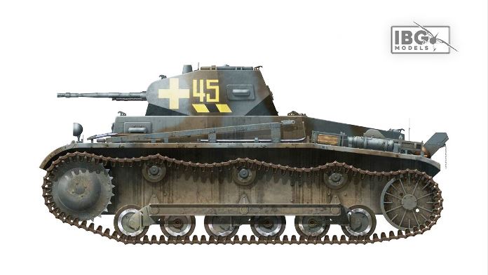 35083L IBG Models Немецкий танк Pz.Kpfw. II Ausf. a2 (Limited edition) 1/35