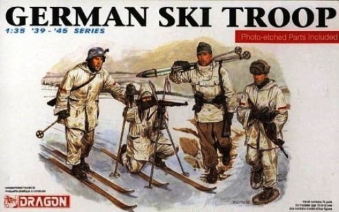 6039 Dragon German Ski Troop 1/35
