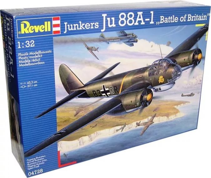 04728 Revell Самолет Junkers Ju 88A-1 Battle of Britain 1/32