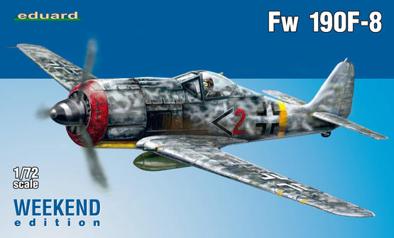 Сборная модель 7440 Eduard Самолет Fw 190F-8 