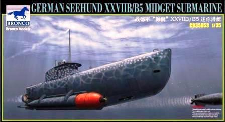 CB35053 Bronco Models Подводная лодка Seehund XXVIIB/B5 1/35