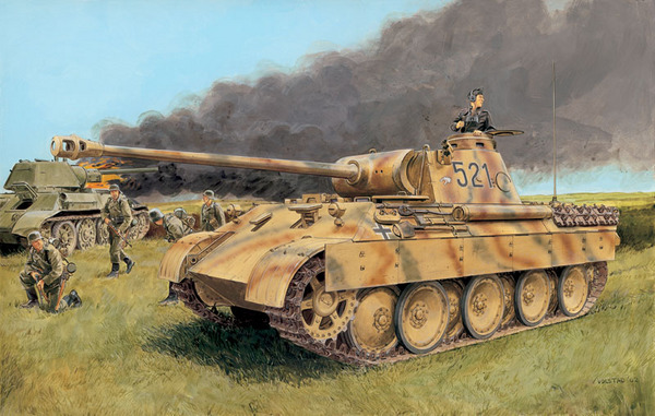 6164 Dragon Sd.Kfz.171 PANTHER D (Курск, 1943 год)