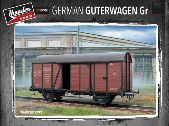 35902 Thunder Model Германский ЖД вагон GR 1/35