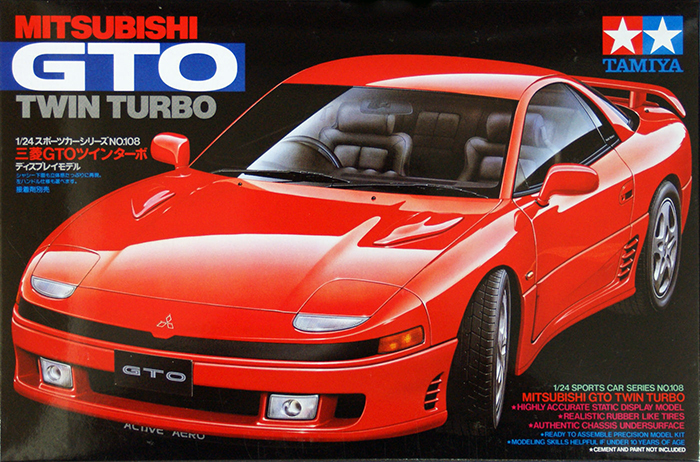 24108 Tamiya Автомобиль GTO Twin Turbo 1/24