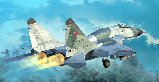 Сборная модель 01676 Trumpeter Самолет МиГ-29СМТ изделие 9.19 