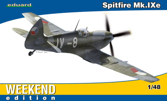 84138 Eduard Британский истребитель Spitfire Mk.IXe (Weekend) 1/48
