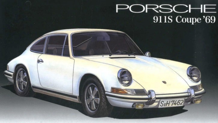 126685 Fujimi Автомобиль Porsche 911S Coupe ‘69 1/24