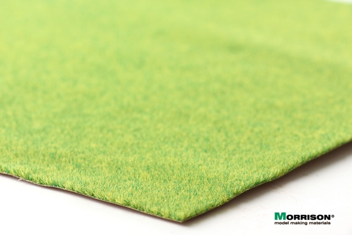 TRL-008 Morrison Рулонная трава для макета. Спокойная зелень. 20*29 см
