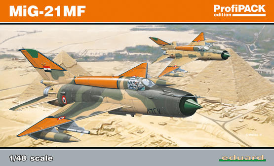 8231 Eduard Советский истребитель MiG-21 MF (ProfiPACK) Масштаб 1/48