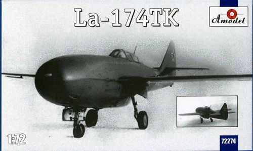 Сборная модель 72274 Amodel Самолет Ла-174ТК