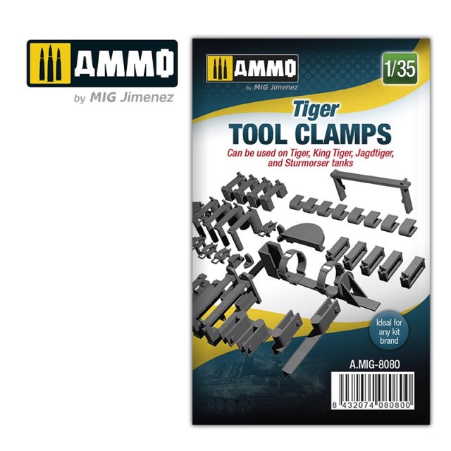 AMIG8080 AMMO MIG Аксессуары Tiger tool clamps 1/35