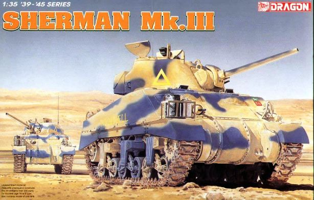 Сборная модель 6313 Dragon Танк Sherman Mk.III 