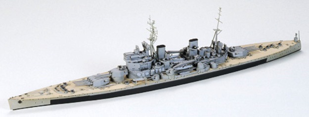 77525 Tamiya British Battleship King George V 1/700