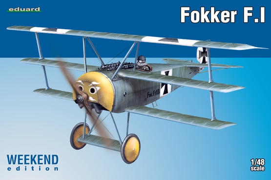 8493 Eduard Самолет-биплан Fokker F.1 Масштаб 1/48