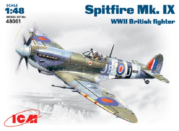 48061 ICM Английский истребитель Spitfire Mk.IX 1/48