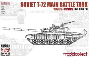 UA72194 Modelcollect Танк Т-72 (1970-90гг) 1/72