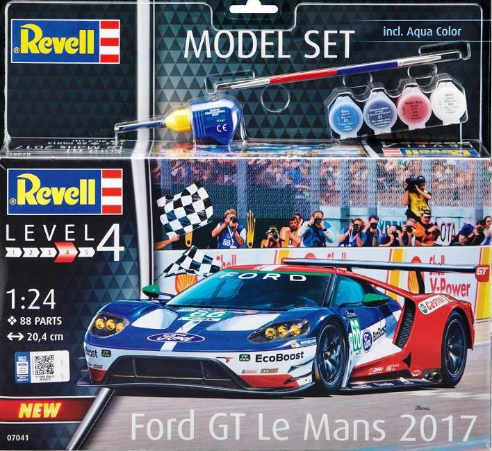 67041 Revell Подарочный набор "Ford GT - Le Mans" 1/24