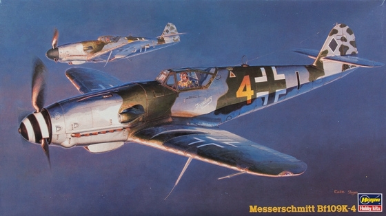  Сборная модель 09063 Hasegawa Messerschmitt Bf 109K-4 
