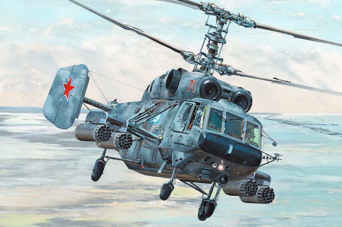 05110 Trumpeter Советский вертолет Камова Тип-29 Helix-B 1/35