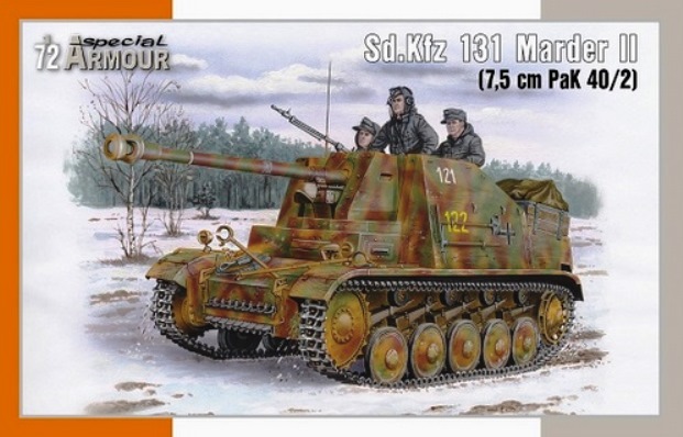 SA72020 Special Armor Sd.Kfz 131 Marder II (7,5 cm PaK 40/2) 1/72