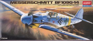 Сборная модель 12454 Academy Германский истребитель Мессершмитт Bf-109 G14 