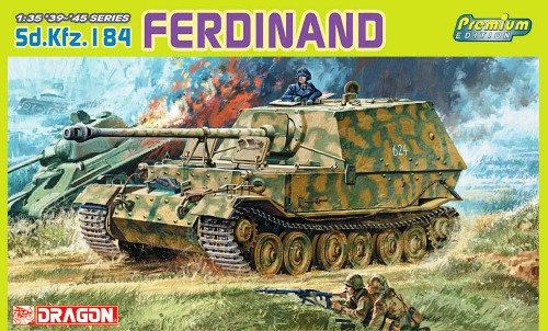 Сборная модель 6317 Dragon Немецкое САУ Ferdinand (Фердинанд) 