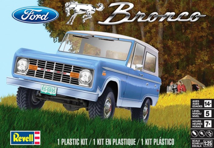 85-4320 Revell Автомобиль Ford Bronco 1/25