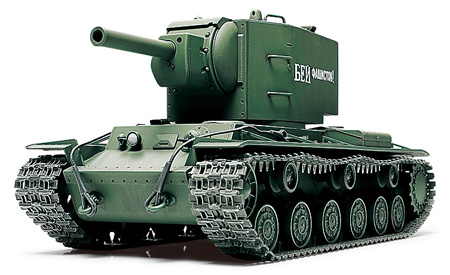  Сборная модель 32538 Tamiya Советский тяжелый танк КВ-2 (3 варианта декалей)  