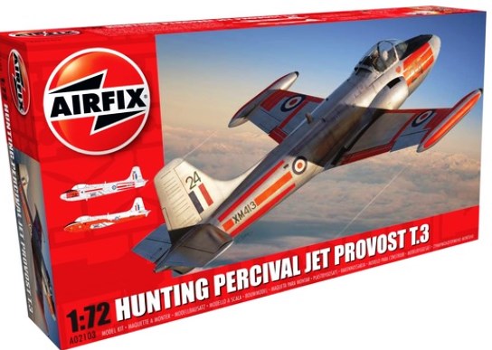 A02103 Airfix Самолет Hunting Percival Jet Provost T.3 1/72