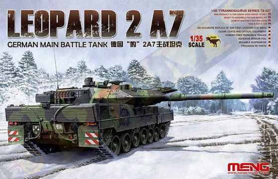 Сборная модель TS-027 MENG Model Танк Leopard 2 A7 1/35