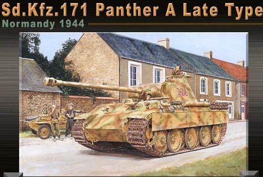 Сборная модель 6168 Dragon Panther A Late Production (Normandy 1944)
