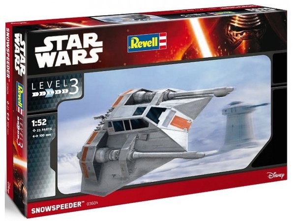 03604 Revell Космический корабль Snowspeeder (Star War) Масштаб 1/52