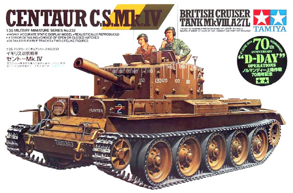 Сборная модель 35232 Tamiya Английский танк CENTAUR C.S. Mk.IV  