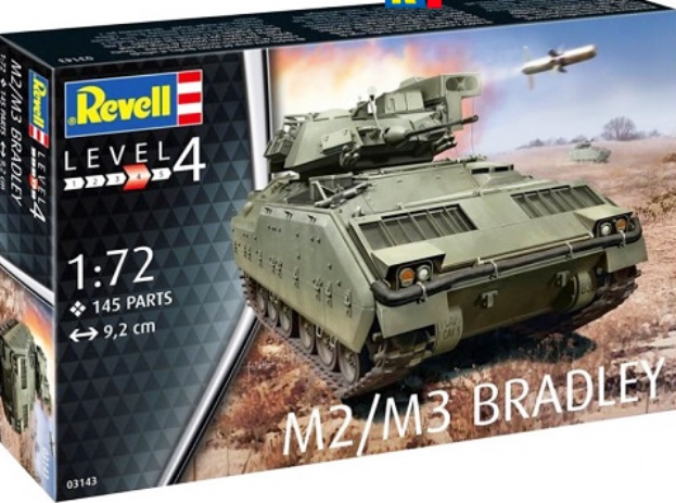 03143 Revell Боевая машина пехоты M2/M3 Bradley 1/72