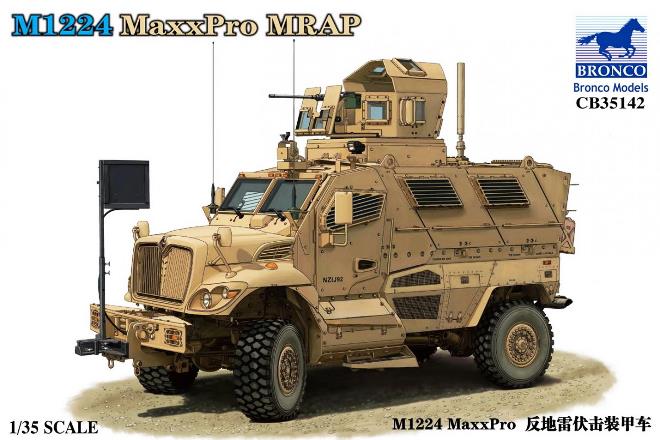 CB35142 Bronco Models Бронеавтомобиль M1224 MaxxPro MRAP 1/35