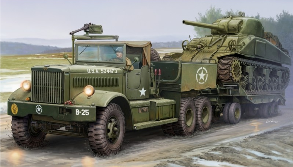 63502 Merit US M19 Tank Transporter (Soft Top Cab) 1/35