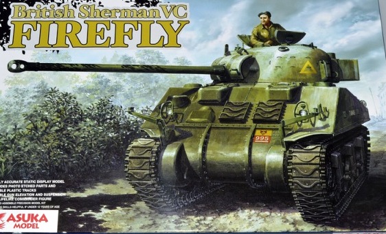 Сборная модель 35-009 Asuka Model Танк Sherman VC Firefly  