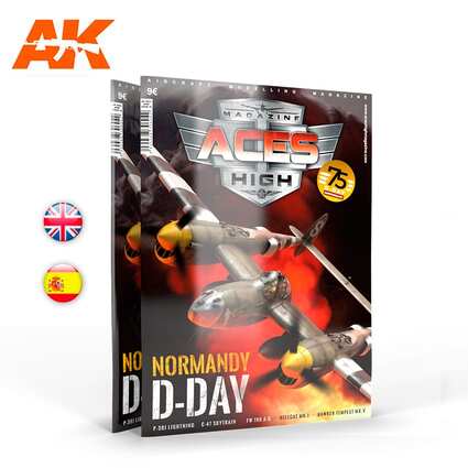 AK2933 AK Interactive Журнал Aces High 16 D-DAY EN