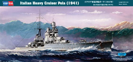 86502 Hobby Boss Итальянский крейсер Pola (1941 год) Масштаб 1/350