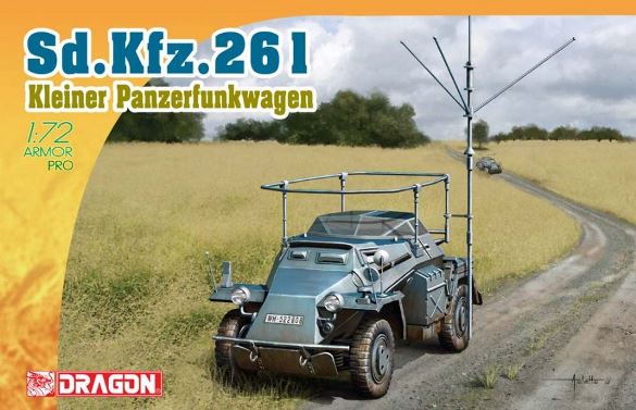 Сборная модель 7447 Dragon Бронеавтомобиль радиосвязи Sd.Kfz.261