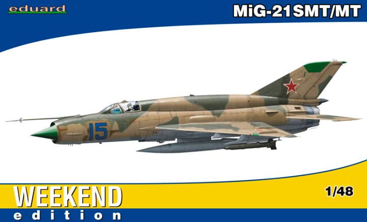 84129 Eduard Советский истребитель MiG-21SMT 1/48