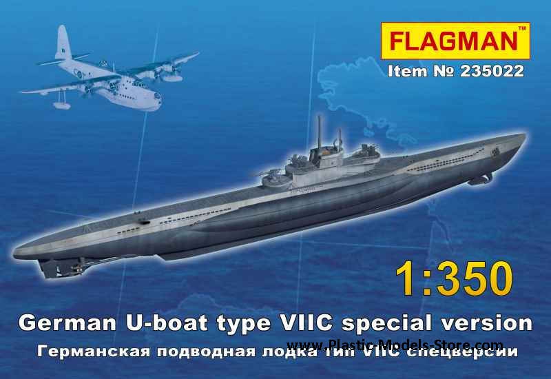 235022 Флагман Немецкая подводная лодка тип VII C 1/350