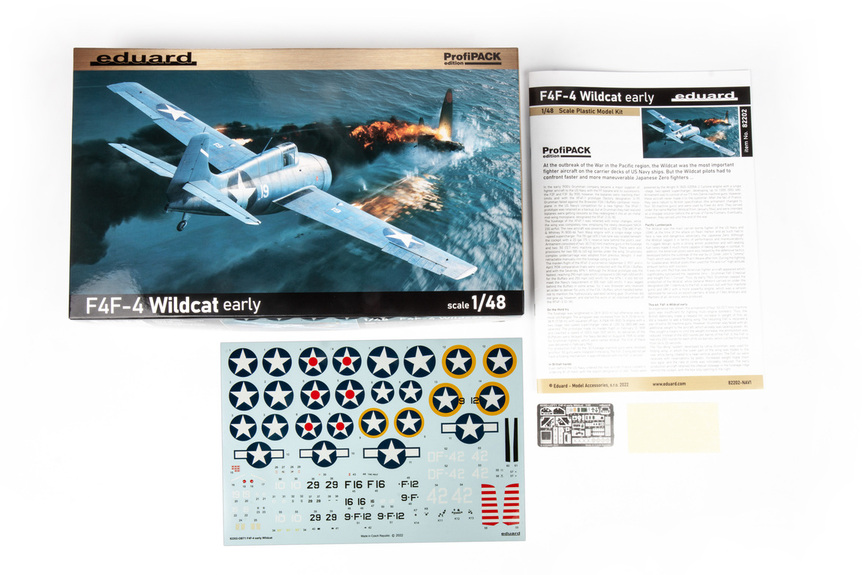 82202 Eduard Самолет F4F-4 Wildcat early (ProfiPACK) 1/48