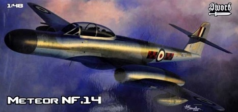 48011 Sword Самолет Meteor NF.14 1/48