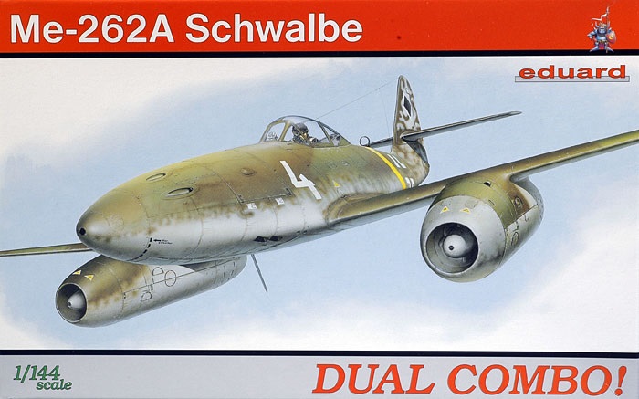 4420 Eduard Самолеты Me-262A Schwalbe (Dual Combo)1/144