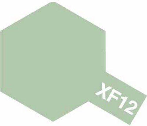 80312 Tamiya Краска эмалевая матовая XF-12 J.N.Grey (Японская морская серая) 10мл.