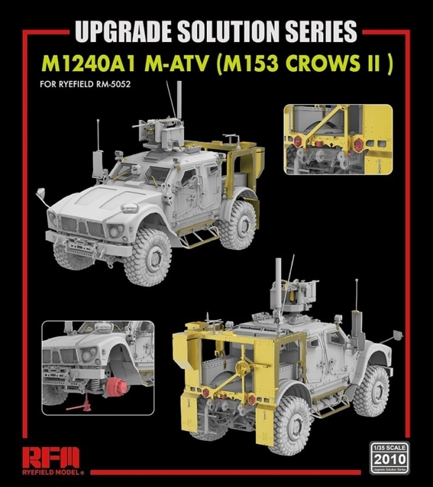 2010 RFM Дополнения для 5052 M1240A1 M-ATV (M153 CROWS II ) 1/35